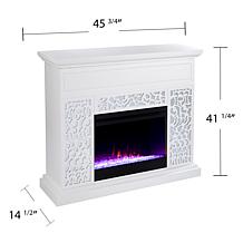 Southern Enterprises Wansford Color Changing Fireplace