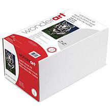 Spinrite Wonderart Latch Hook Kit 24"X34" - White Tiger