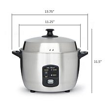 SPT SC-889 10-Cup Stainless Steel Cooker and Steamer