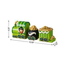 St. Patrick's Resin Table Decor Train 12"L x 4.25"H x 3.75"W