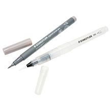 Staedtler Pigment Art Pens with Blending Liquid and Watercolor Brush