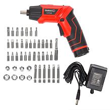 Stalwart 45pc 3.6V LED Cordless Screwdriver Set