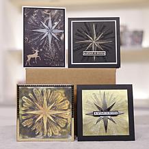 Stamps By Me Festive Star & Warm Wishes 3D HD Stamp & Emboss Set of...