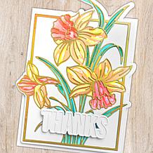 Stamps By Me Florals Perfect Petals Die and Stencils Card Making Kit