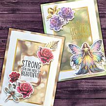 Stamps by Me Follow Your Dreams Whimsical Card-Making Kit - 18 Cards