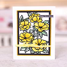 Stamps By Me Framed Florals 13-Piece Card-Making Kit