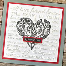 Stamps by Me Heartfelt Moments Stamp and Embossing Folder Kits