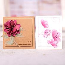Stamps by Me Hellebore and Magnolia Flower Card-Making Kit