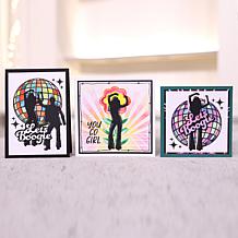 Stamps By Me Step to the Groove Stencil, Stamp and Die Kit