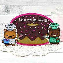 Stamps of Life Bakery Bears Stamp and Die Kit by Stephanie Barnard