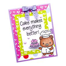 Stamps of Life Bakery Bears Stamp and Die Kit by Stephanie Barnard