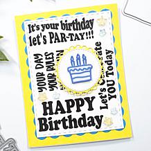 Stamps of Life Cake Edge A2 Card Die Set