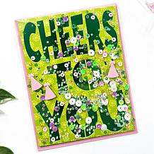 Stamps of Life Cheers to You Shaker Card Kit