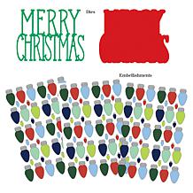 Stamps of Life Christmas A2 Card Die Set