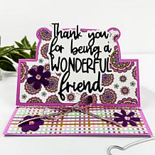 Stamps of Life Delightful A2 Stand-Up Card Stamp & Die Kit