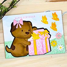 Stamps of Life Dog & Gift Fold-it Card Die Set