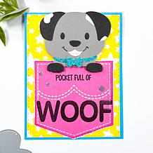 Stamps of Life Dog Bone Card Fold it Card Die Bundle