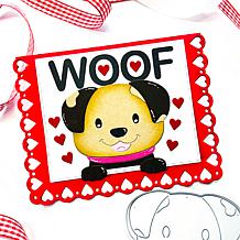 Stamps of Life Dog Bone Card Fold it Card Die Bundle