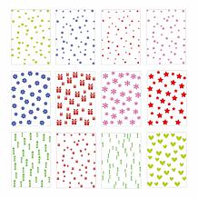 Stamps of Life Every Day Layering Stencil Set of 12