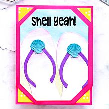 Stamps of Life Happy Thoughts Octagonal Side-Fold A2 Card Kit