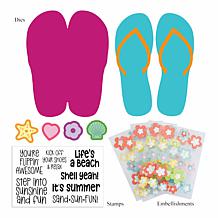 Stamps of Life Sandals Fold-It Card Kit