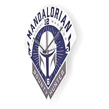 Star Wars Mandalorian - Bounty Hunter Wall Clock Model