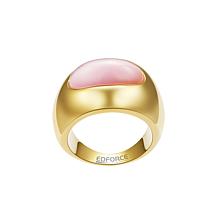 Stately Steel Cat Eye Ring