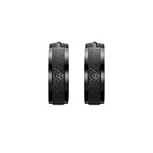 Stately Steel Small Sandy Huggie Hoop Earrings