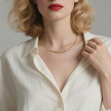 Stately Steel Stainless Steel Coffee Bean Necklace