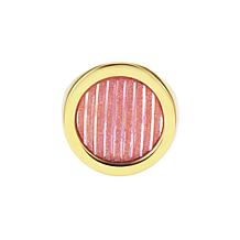 Stately Steel Stainless Steel Glass Stone Ring