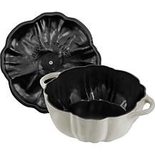 Staub Cast Iron 3.5-qt Pumpkin Cocotte