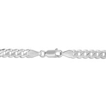 Sterling Silver 5.6mm Comfort Curb Chain Necklace - 20"