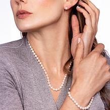 Sterling Silver Cultured Freshwater Pearl 3-Piece Jewelry Set 