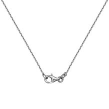 Sterling Silver Garnet and Created White Sapphire Halo Necklace