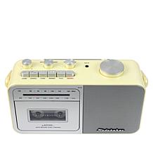 Studebaker SB2130 Portable AM/FM Radio & Cassette Player/Recorder