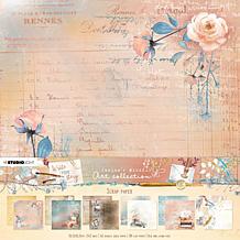 Antique Roses Scrapbook Set - 6X 6