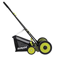 Sun Joe 18" Manual Reel Mower with Grass Catcher