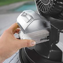 Sun Joe 24-Volt Rotating Fan with Misting Feature