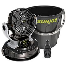 Sun Joe 24-Volt Rotating Fan with Misting Feature