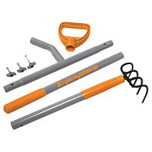 Sun Joe 4 Tine Steel Fork/Cultivator with Extra Handle