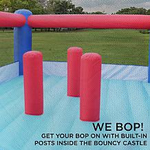 Sunny & Fun Inflatable Bounce House with Air Blower