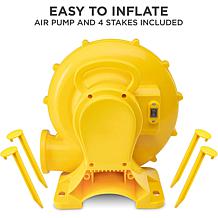 Sunny & Fun Inflatable Hoop N’ Slide Park