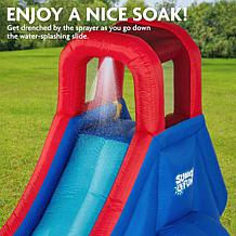 Sunny & Fun Inflatable Single Ring Water Slide Park
