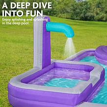 Sunny & Fun Mega Climb N’ Go Inflatable Water Slide Park