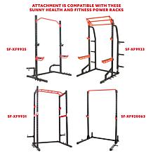 Sunny Health & Fitness Lat Pull Down Attachment for Power Racks