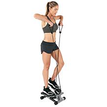 Sunny Health & Fitness Mini Stepper with Bands