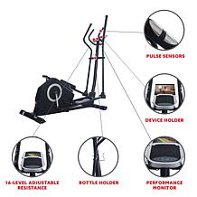 Sunny Health and Fitness Programmable Cardio Elliptical Trainer