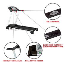 Sunny Health and Fitness SF-T7515 Smart Treadmill with Auto Incline