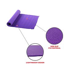 Sunny Health and Fitness Yoga Mat - Purple