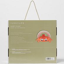 SUNNYLiFE Baby Float Sunny the Sea Creature Orange Crab with Canopy